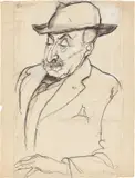 Rudolf Großmann, Porträt Max Liebermann. 1920er-Jahre