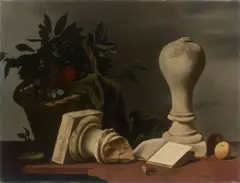 Raoul Hynckes, LE BALUSTRE, Öl auf Leinwand