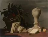 Raoul Hynckes, LE BALUSTRE, Öl auf Leinwand
