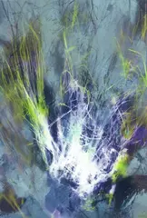No title 5 by Katharina Grosse, 2011, Farblithografie auf Velin, sold Jan 2025