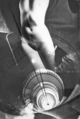Franz Roh, Venus steigend, 1925, Vintage. Bromsilbergelatineabzug, Sandwich