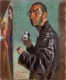 Johannes Grützke, Selbst mit Milchtüte