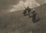 Heinrich Kühn, Wanderer vor einer Wolke