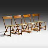 Wharton Esherick, Hammer Handle chairs, set of four