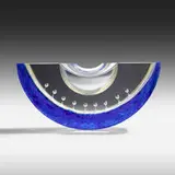 Steven Weinberg, Boat, c. 2005, cast and polished optical glass with controlled air bubbles