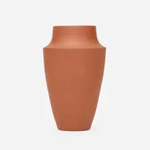 Halcyon Art Pottery, Vase, 1911-12, bisque earthenware