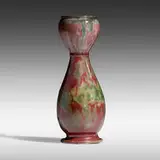 Vase by George E. Ohr, 1897-1900, glazed earthenware, sold Jan 2021