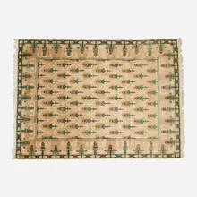 Medium pile carpet by William Morris, hand-knotted wool, sold Jan 2021
