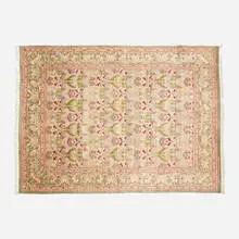 Medium pile carpet by William Morris, hand-knotted wool, sold Jan 2021
