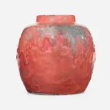 Hugh C. Robertson for Dedham Pottery, Experimental oxblood vase