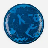 Viktor Schreckengost for Cowan Pottery, Rare Danse Moderne Jazz plate, c. 1931, glazed earthenware