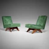 Pierre Jeanneret, Lounge chairs from Punjab University, Chandigarh, pair