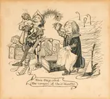 Henry Justice Ford, Then they oiled the corners of their mouths, ink on card