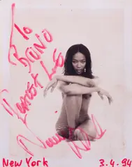 Naomi Campbell for Swish, New York by Bruno Bisang, 1994, Archival pigment print, offered Aug 2016