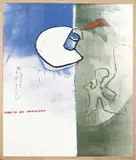 Martin Kippenberger, Nieder mit dem Imperialismus, 1984, Farbserigraphie auf Papier