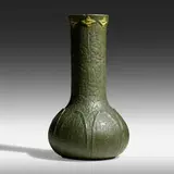 Grueby Faience Company, Rare and Large vase, 1898-1910, glazed earthenware