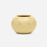 Vase by Marblehead Pottery, 1908-20, glazed earthenware, sold Jan 2021