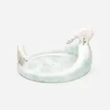 Royal Copenhagen, Large vide poche with polar bears, 1928, glazed porcelain