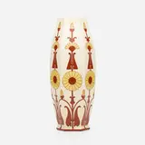 Arabia, Fennia Sunflowers vase, 1902-20, glazed porcelain