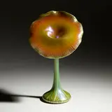 Quezal, Jack-in-the-Pulpit vase