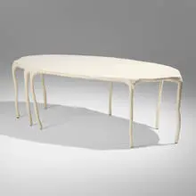 Unique Multileg Clay dining table by Maarten Baas, 2006 / 2009, enameled synthetic clay over metal, sold Dec 2024