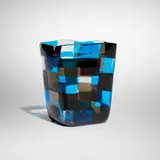 Pezzato vase, model 4912 by Fulvio Bianconi, 1951, polychrome patchwork glass, sold Dec 2024