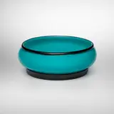 Tomaso Buzzi, Rare Turchese e Nero bowl, model 3320
