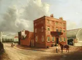 British School, The King's Arms, oil on canvas