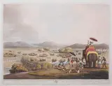 Thomas Williamson, Oriental Field Sports  (Abbey Travel II. 427), Four hand-coloured aquatints from the set of forty, 1805-7, engraved by H.Merke and J. and V.Hamble