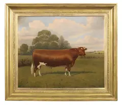 William Albert Clark, Merton Beauty of the Village; Merton Signet, a pair, In their original frames with their show history inscribed on the slip frames