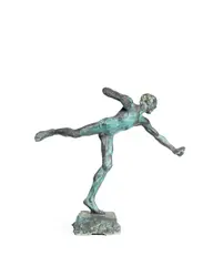 bronze figure of Eros by Alfred Gilbert, bronze, sold Jan 2017