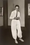 August Sander, Frau eines Malers. [Helene Abelen], 1926, Silbergelatineabzug von Gunther Sander, 1970. Agfa-Papier