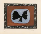 Georges Braque, Uranie II, 1958, Farblithografie und Aquatinta auf Rives-Velin