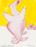 Maria Lassnig, Schilddrüsenbegrüssung