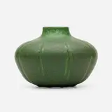 Vase by Grueby Faience Company, 1898-1910, glazed earthenware, sold Jan 2021