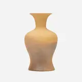 Vase by George E. Ohr, 1898-1910, bisque earthenware, sold Jan 2021