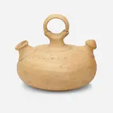 Large jug by George E. Ohr, 1898-1910, bisque earthenware, sold Jan 2021