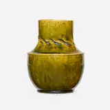 George E. Ohr, Vase, 1897-1900, glazed earthenware