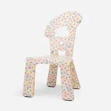 Art Nouveau chair by Robert Venturi with Denise Scott Brown, c. 1978-1984, laminate over plywood, sold Sep 2020