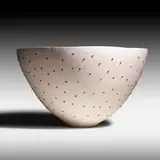 Eva Hild, vessel, c. 2005, porcelain, nails