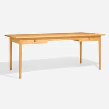 Desk, model PP 312 by Hans J. Wegner, 1955 / 1981, ash, sold Nov 2024