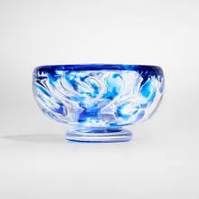 Edvin Öhrström, Ariel bowl, 1950, hand-blown glass