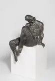 Werner Stötzer, Sitzende - Göritz, 1984, Bronze (ohne den Original-Sockel)