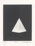 James Turrell, Alta (für Parkett), 1990, Aquatinta auf Zerkall-Bütten. Eingebunden in Parkett-Ausgabe