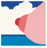 Tom Wesselmann, Seascape, 1967, Farbserigraphie auf Karton