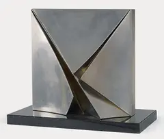 9/81 by Erich Hauser, 1981, Edelstahl, sold Nov 2011