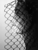 Erwin Blumenfeld, Porträt mit Schleier