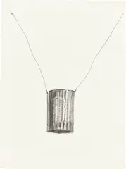 Al Taylor, Untitled (Can Study), 1993, Kugelschreiber auf Papier