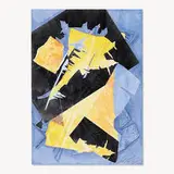 Albert Paley, Burning Bones Press #50, 2012, large-format monoprint