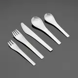 Svend Siune, Blue Shark flatware service, 1965, stainless steel